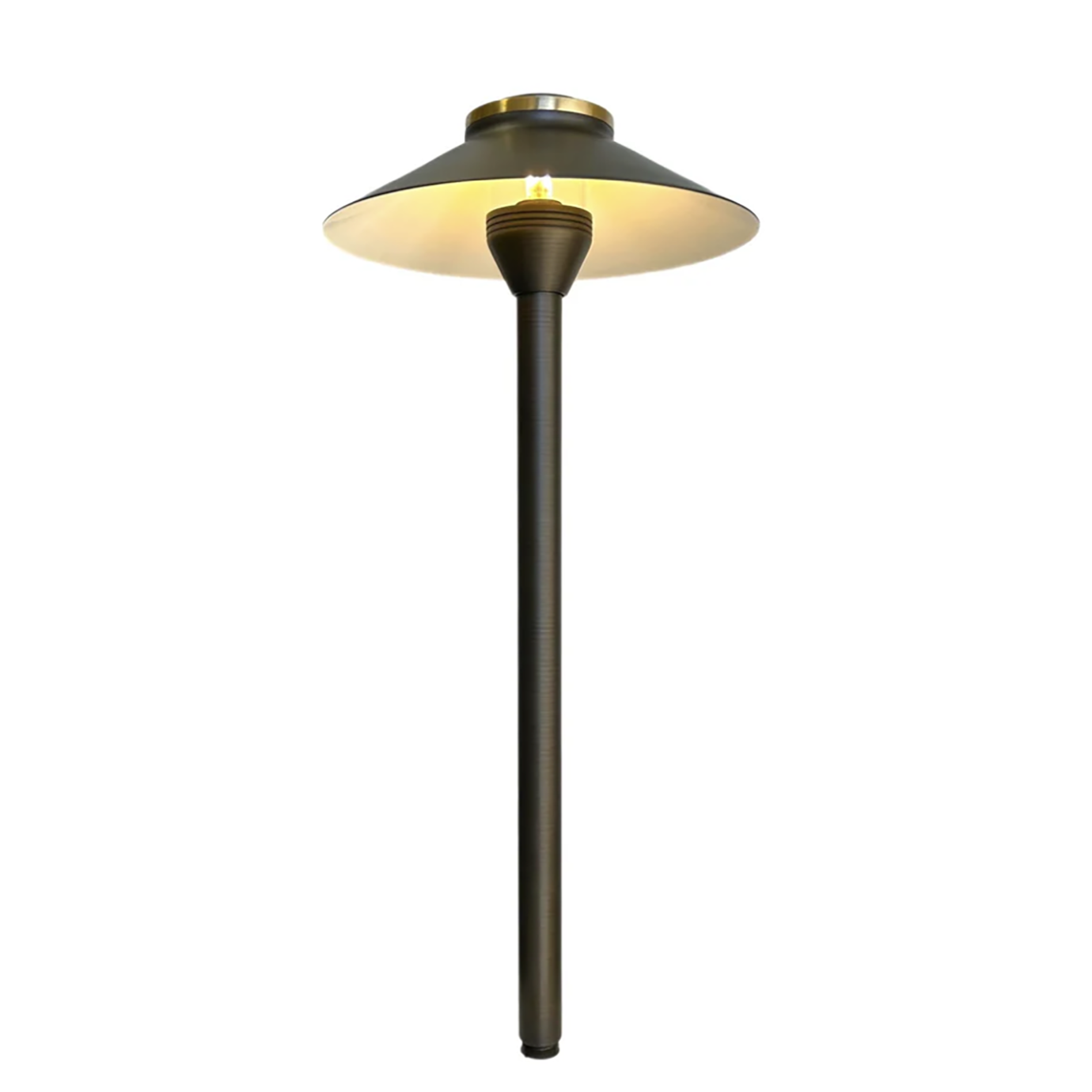 Path Light Solid Cast Brass 19