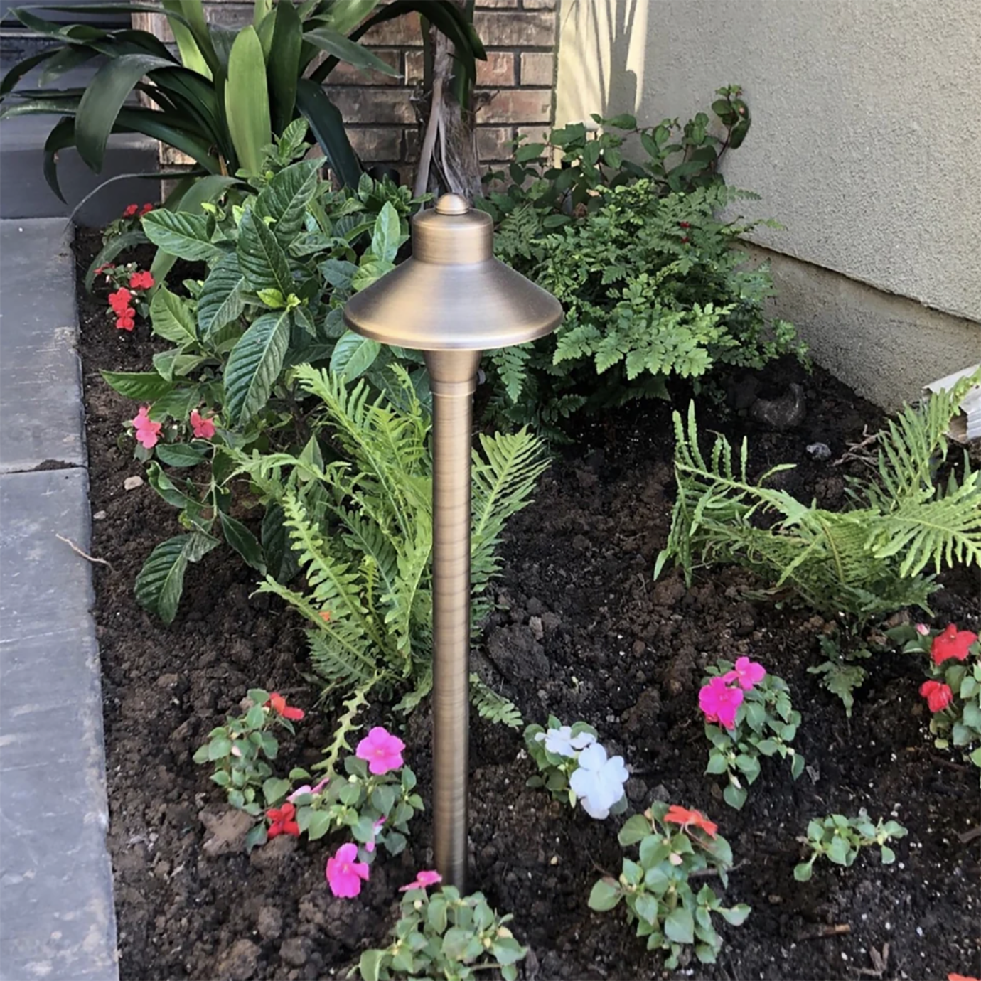 Path Light Solid Brass 30