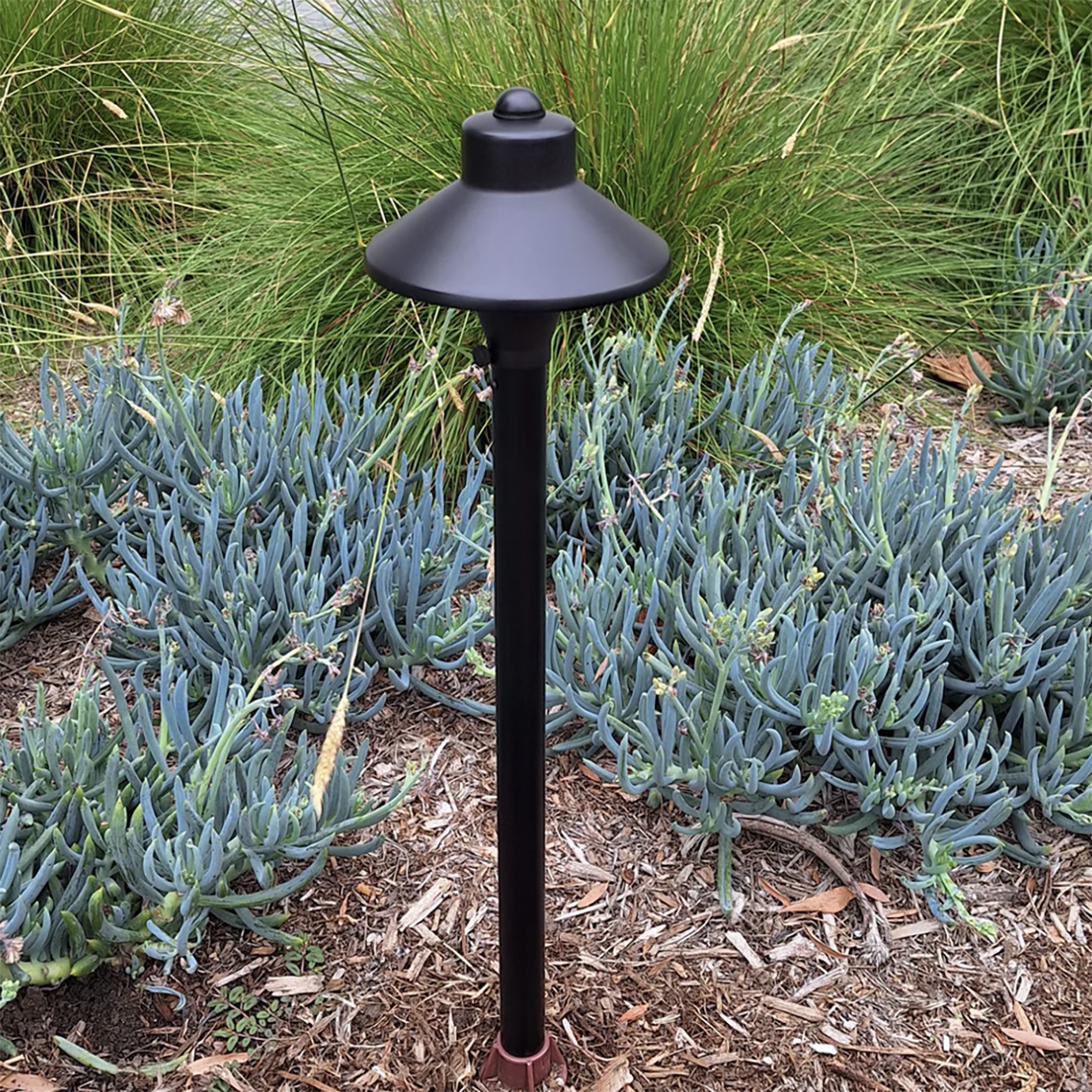Black Path Light Solid Brass 30N