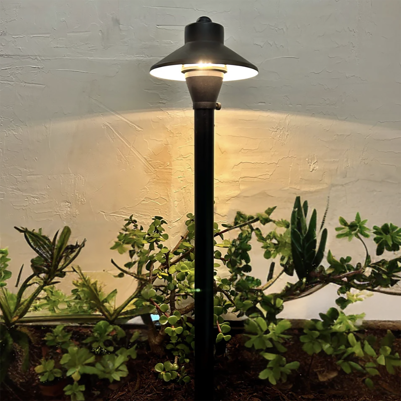 Black Path Light Solid Brass 30N