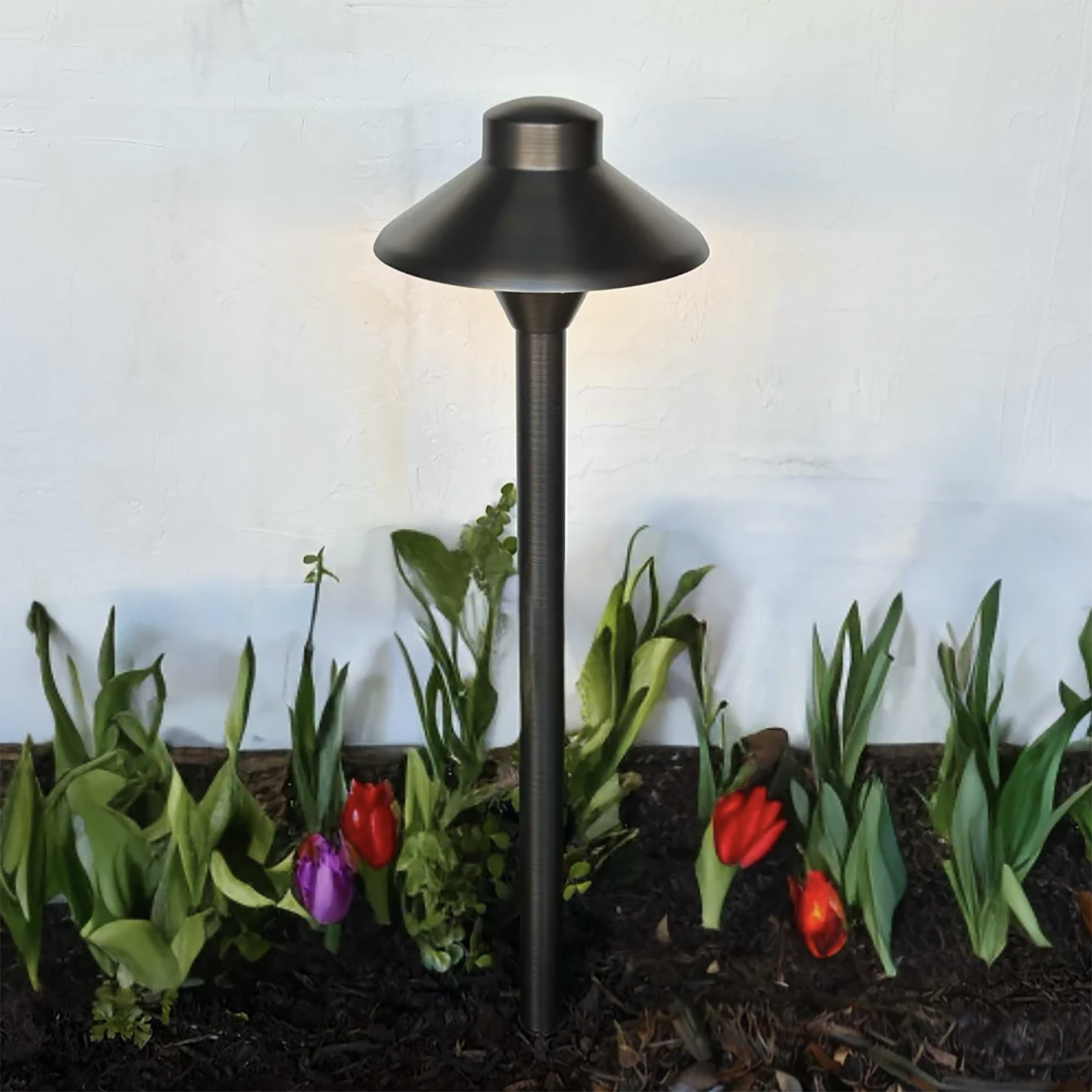 Path Light Brass Bronze Finish 58