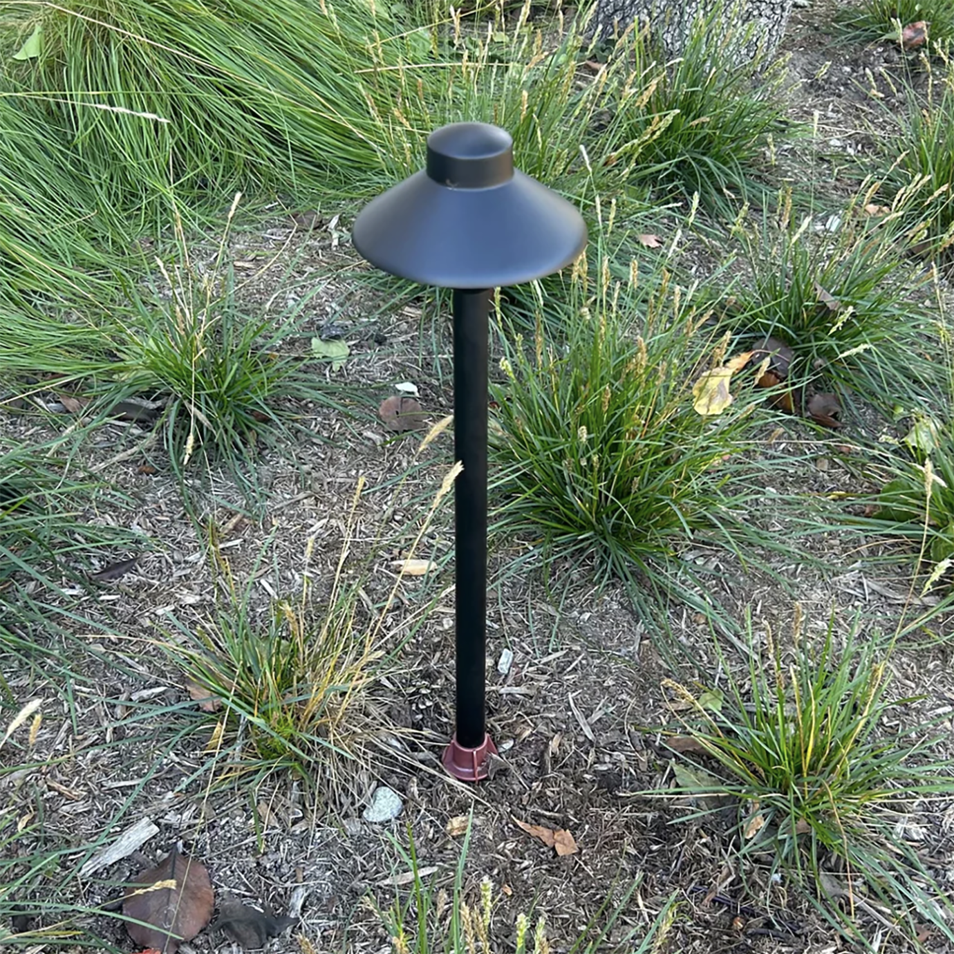 Path Light Brass Gun Metal Black Finish 58B