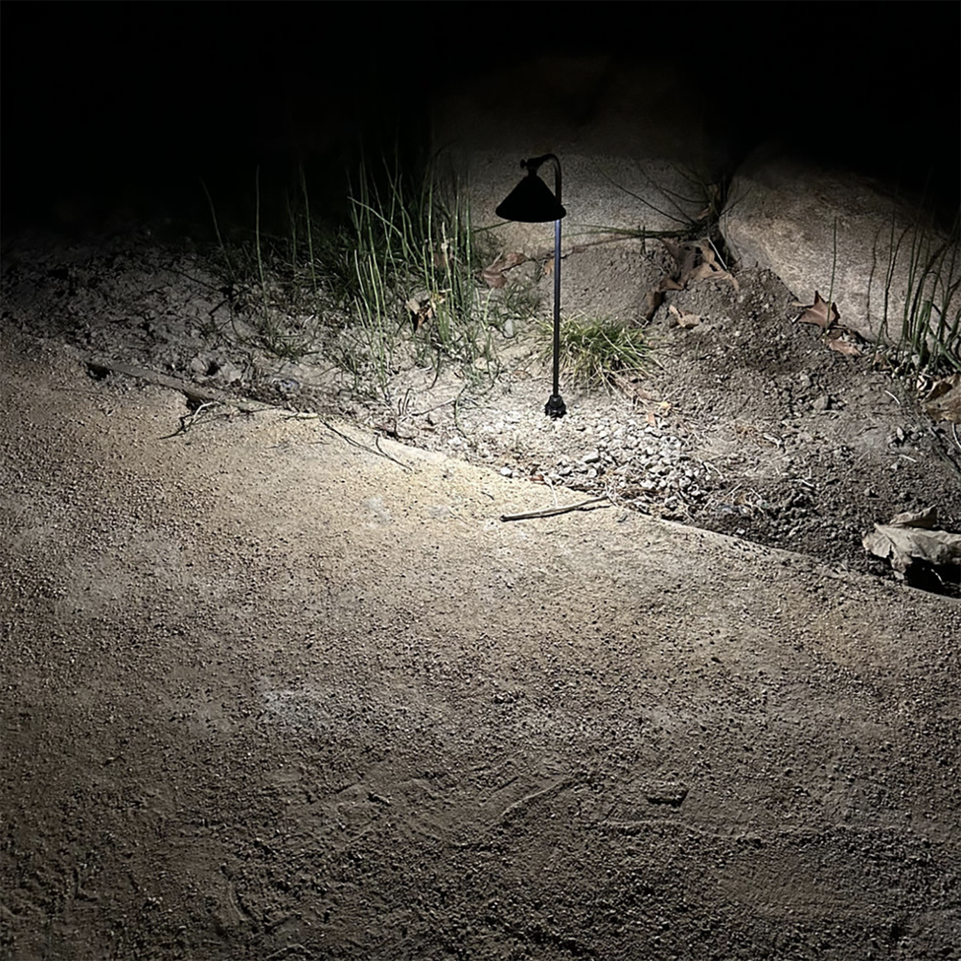 Path Light Solid Brass 85