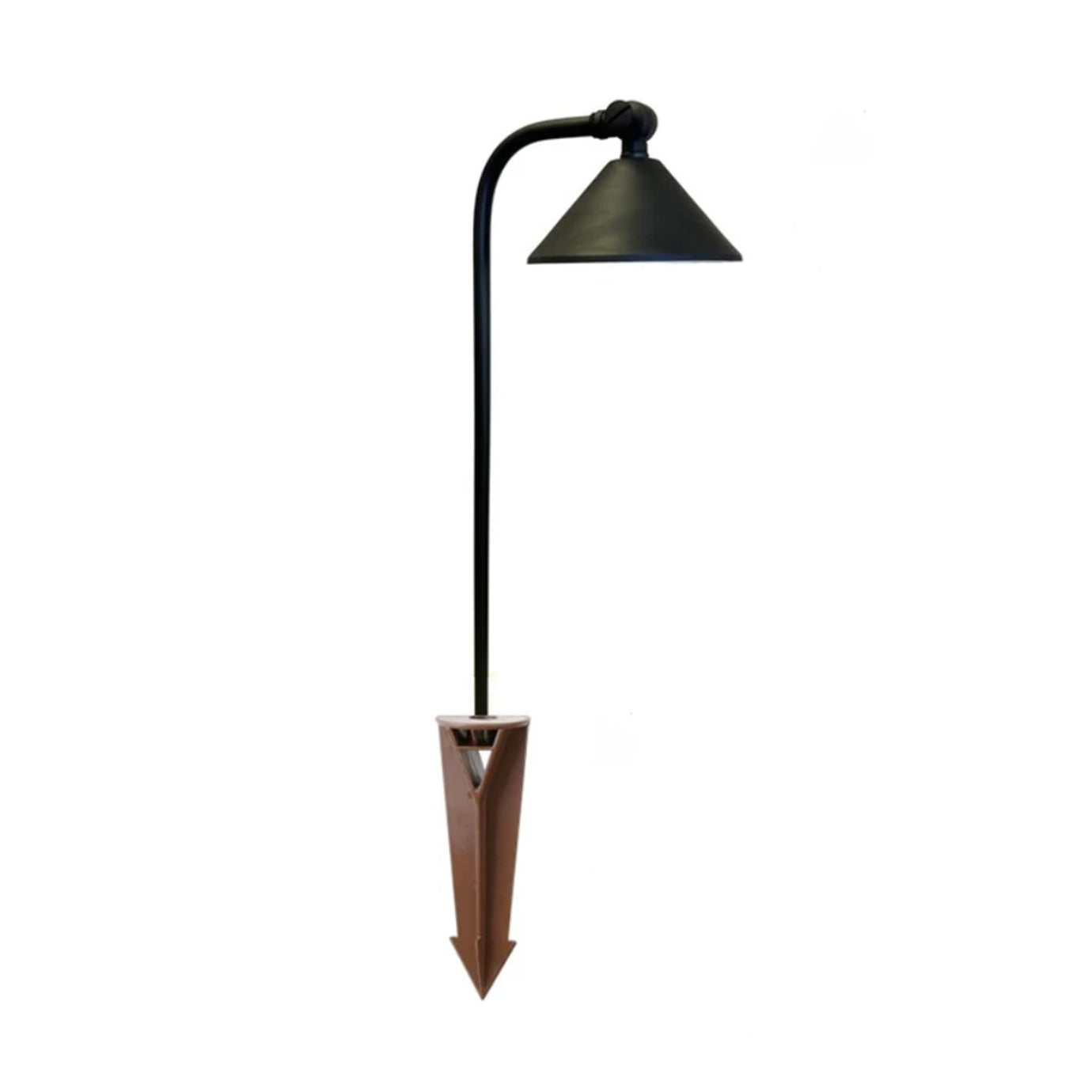 Black Path Light Solid Brass 85N