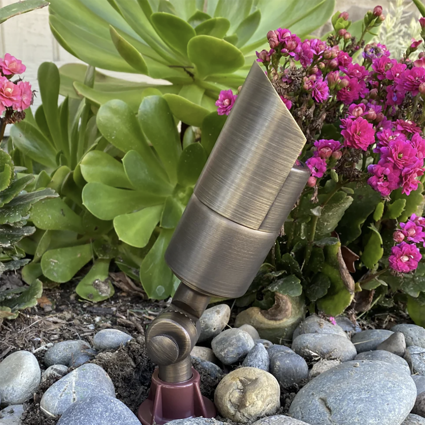 Outdoor Spotlight Solid Brass Accent 20A