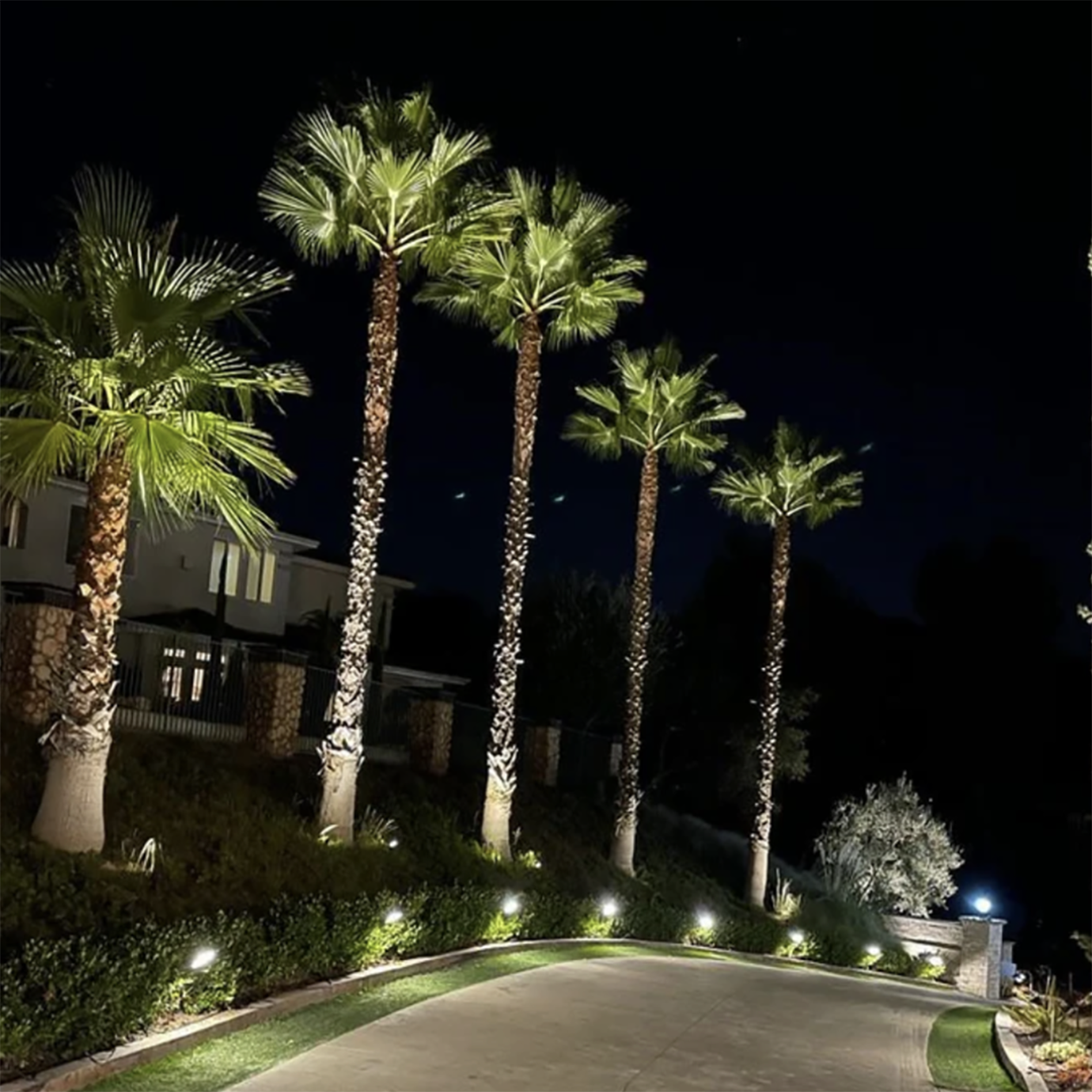 Outdoor Spotlight Solid Brass 50A