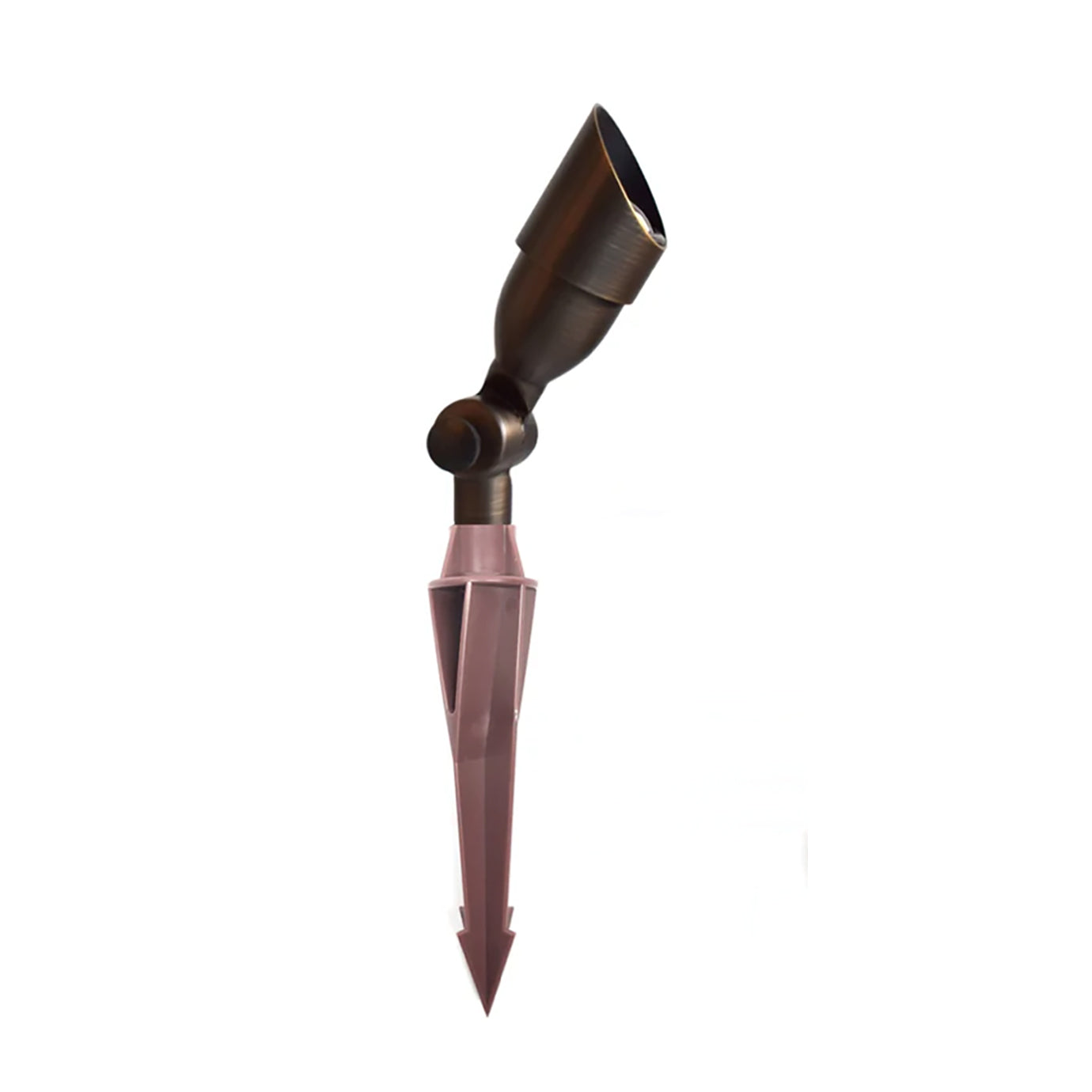Outdoor Spotlight Solid Brass Natural Bronze Finish 65A