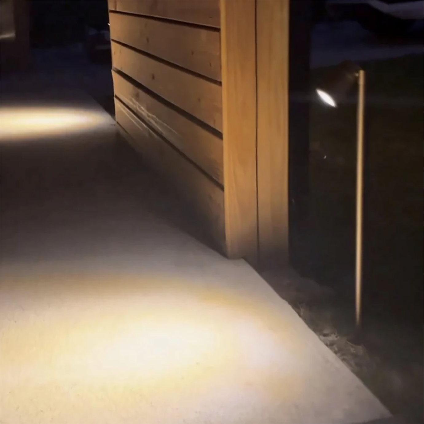 Directional Path Light Solid Brass 96