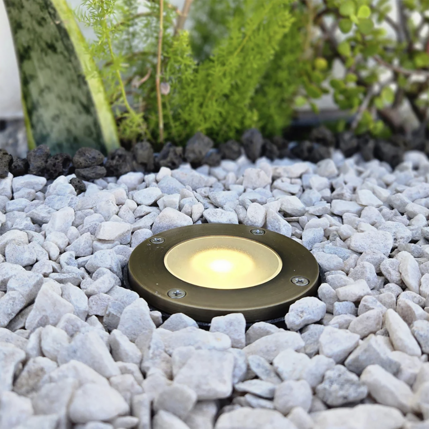 Bronze In-Ground Well Light Solid Brass 20