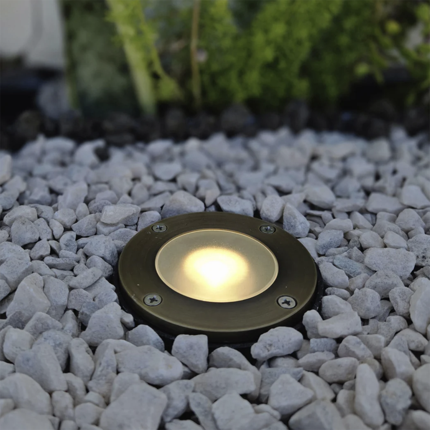 Bronze In-Ground Well Light Solid Brass 20