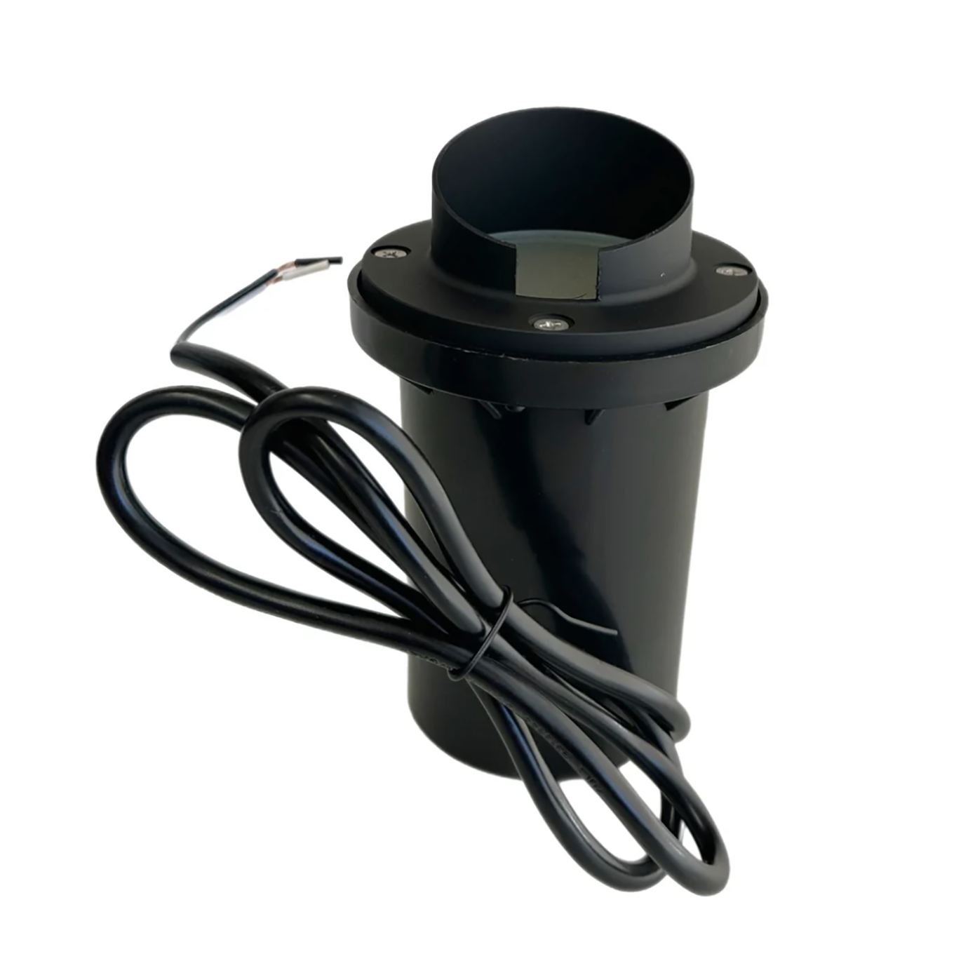 Black In-ground Well Light Cast Brass 30N