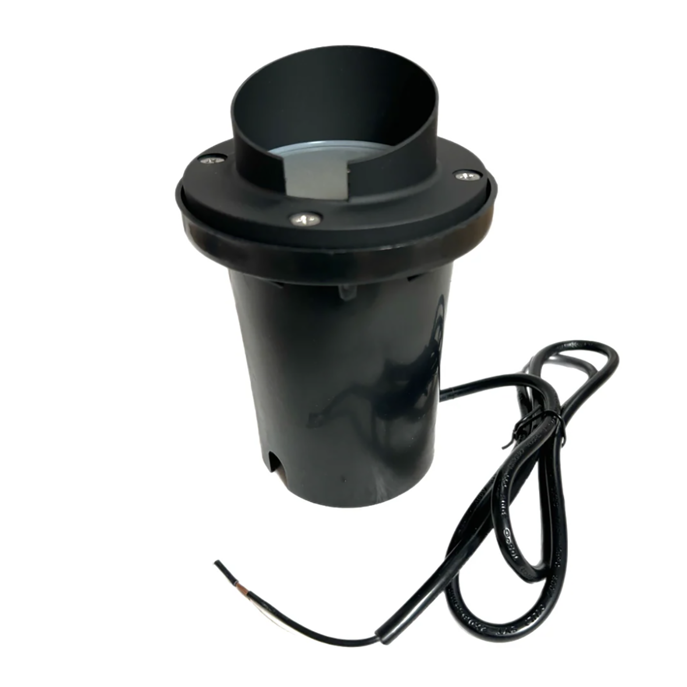 Black In-ground Well Light Cast Brass 30N