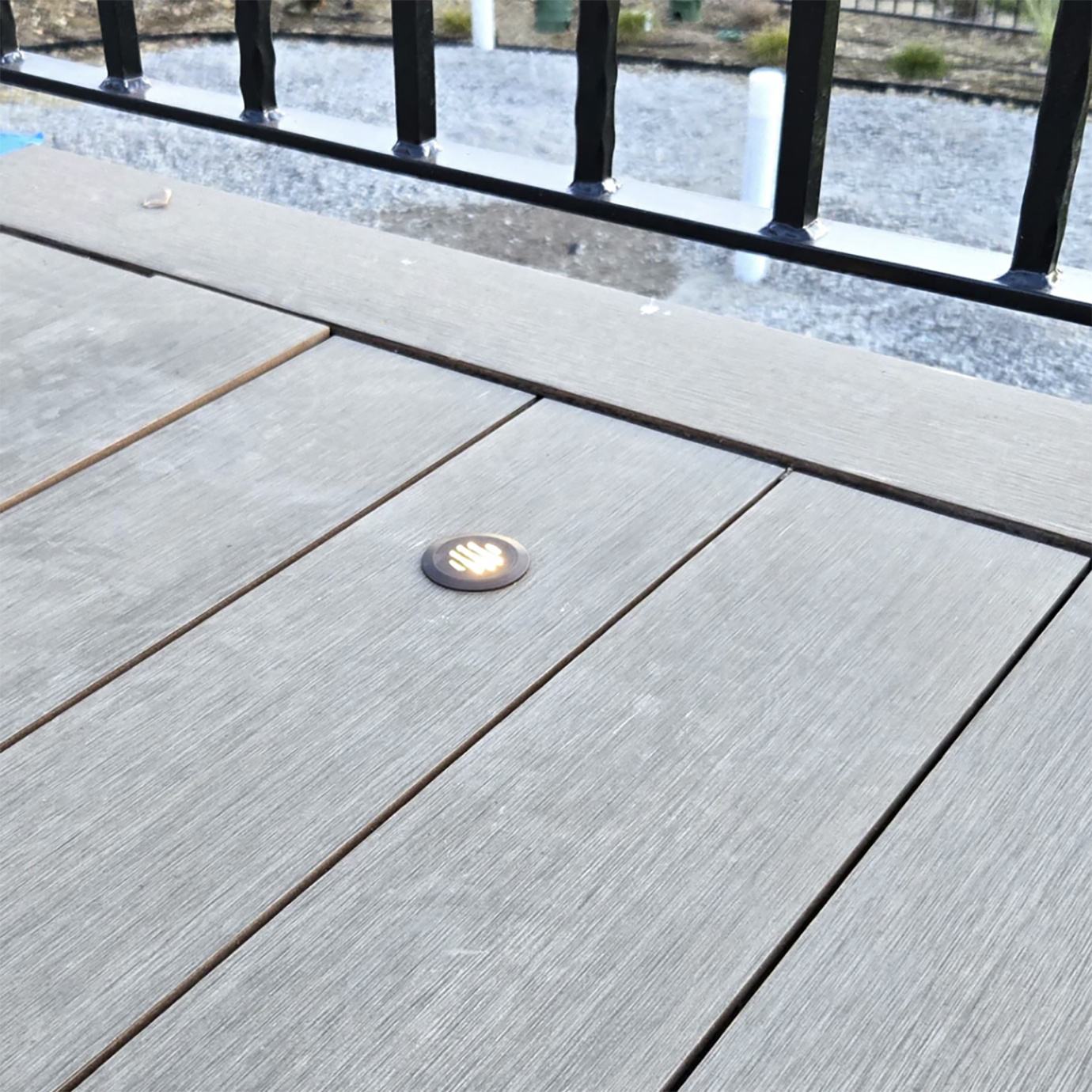 Mini In-ground / Deck / Recessed Light Solid Cast Brass 37