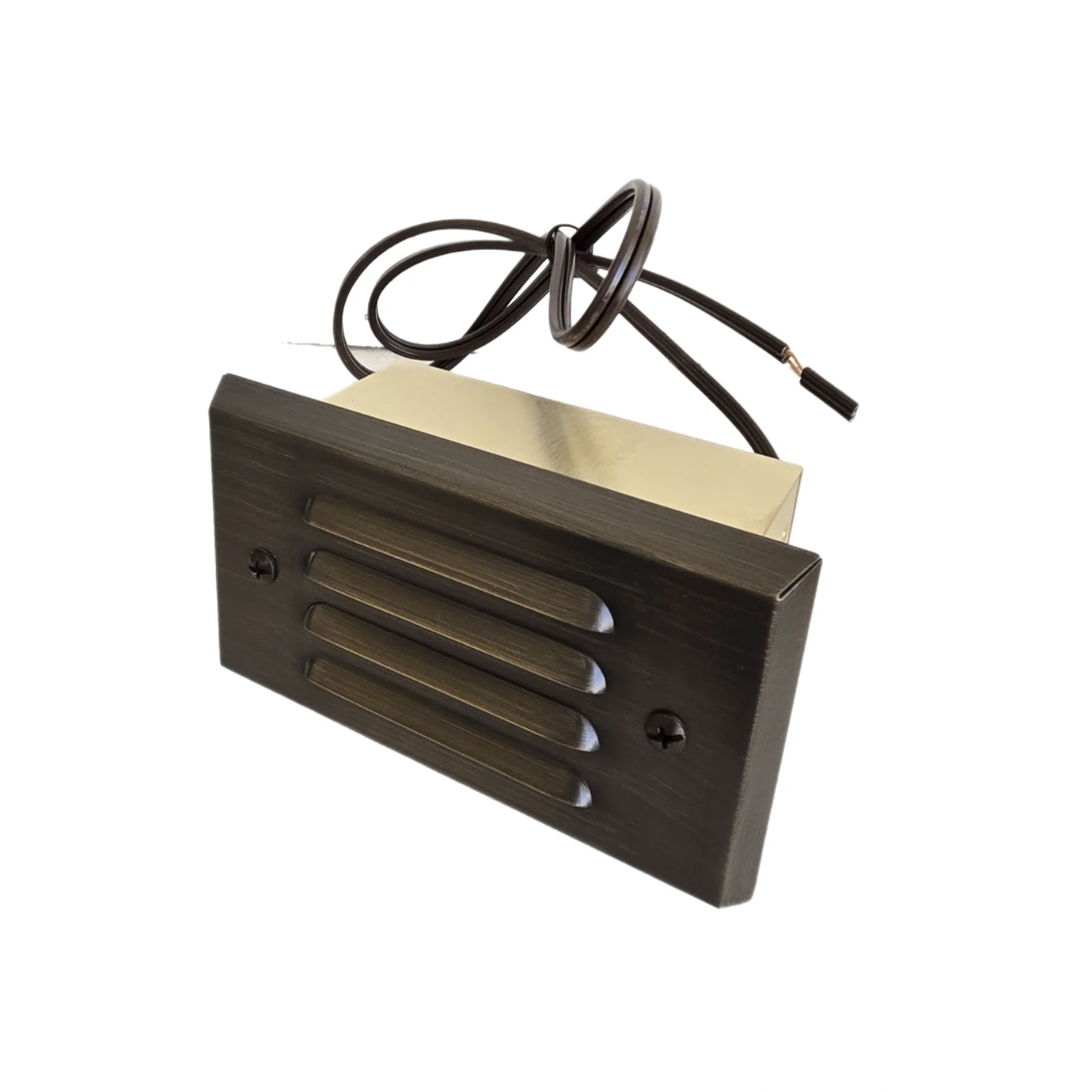 Petite LED Brass Step Light 30
