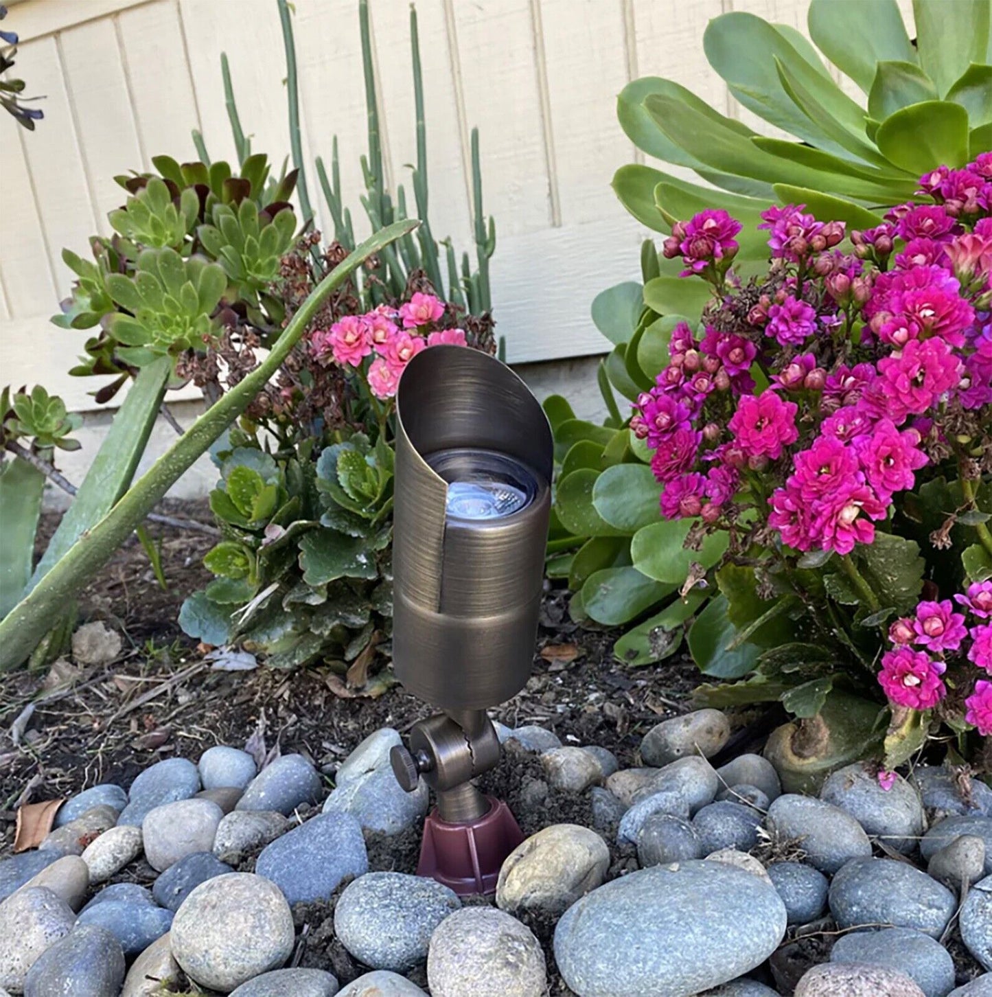 Outdoor Spotlight Solid Brass Accent 20A