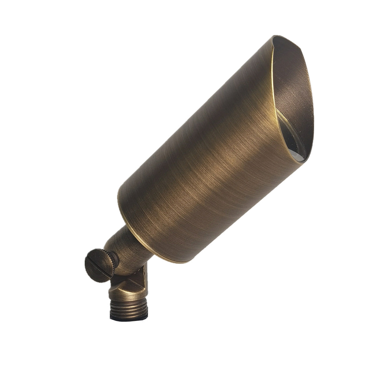 Outdoor Directional Spot Light Solid Brass Tube Bronze Finish