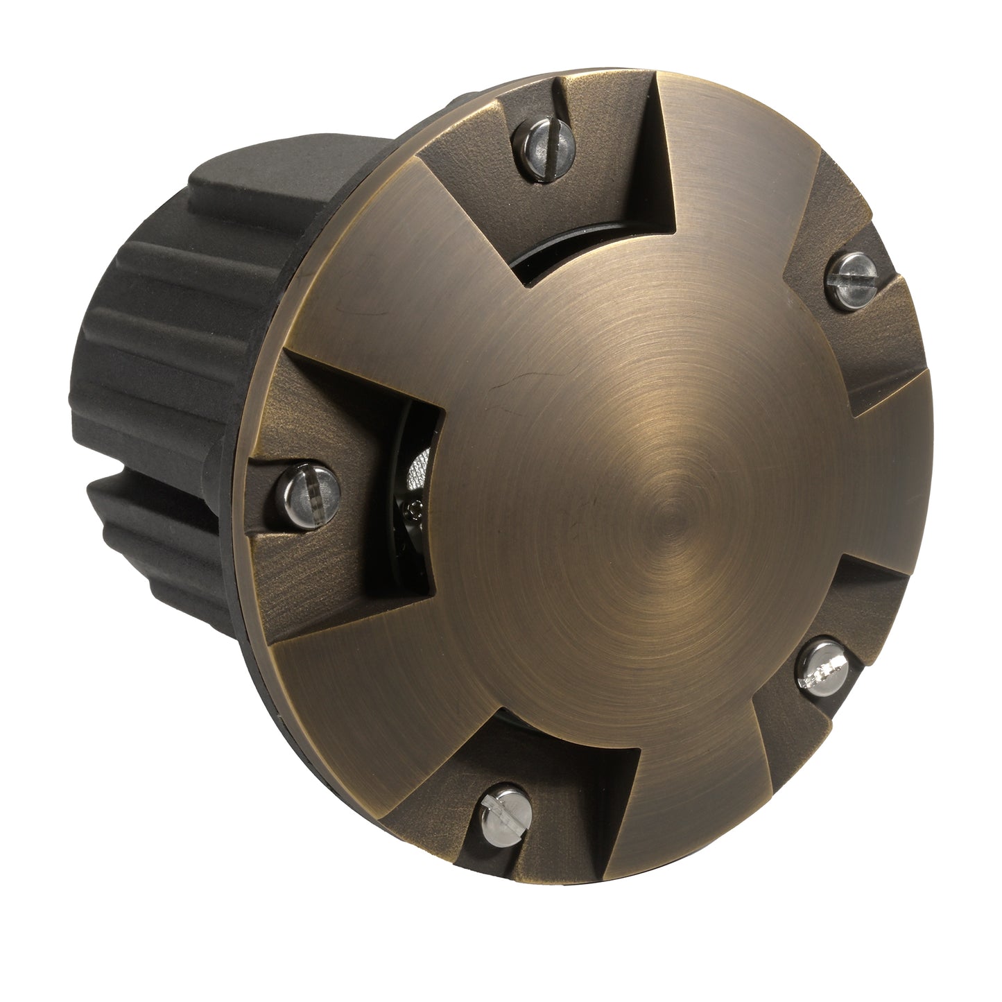 Well Light In Ground Solid Brass Antique Bronze