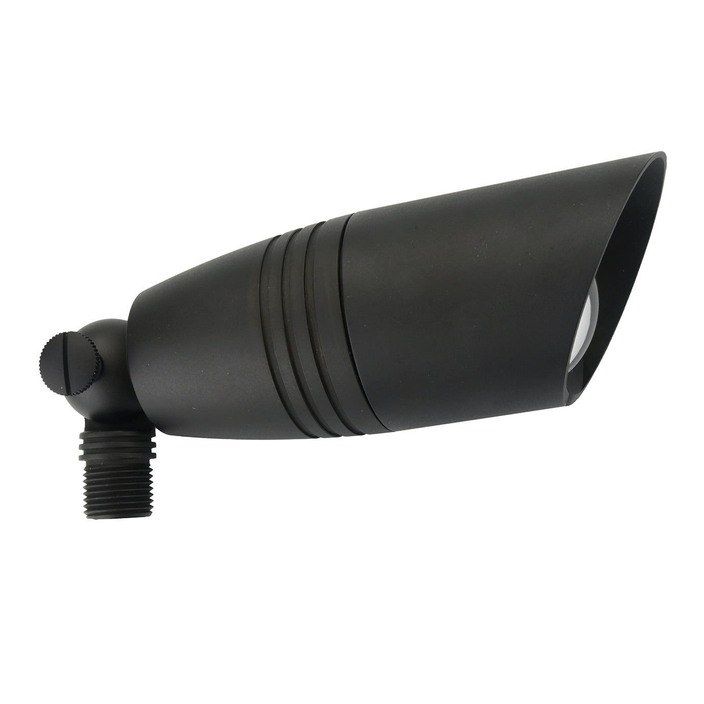 Outdoor Directional Spot Light Solid Brass Black Matte Finish