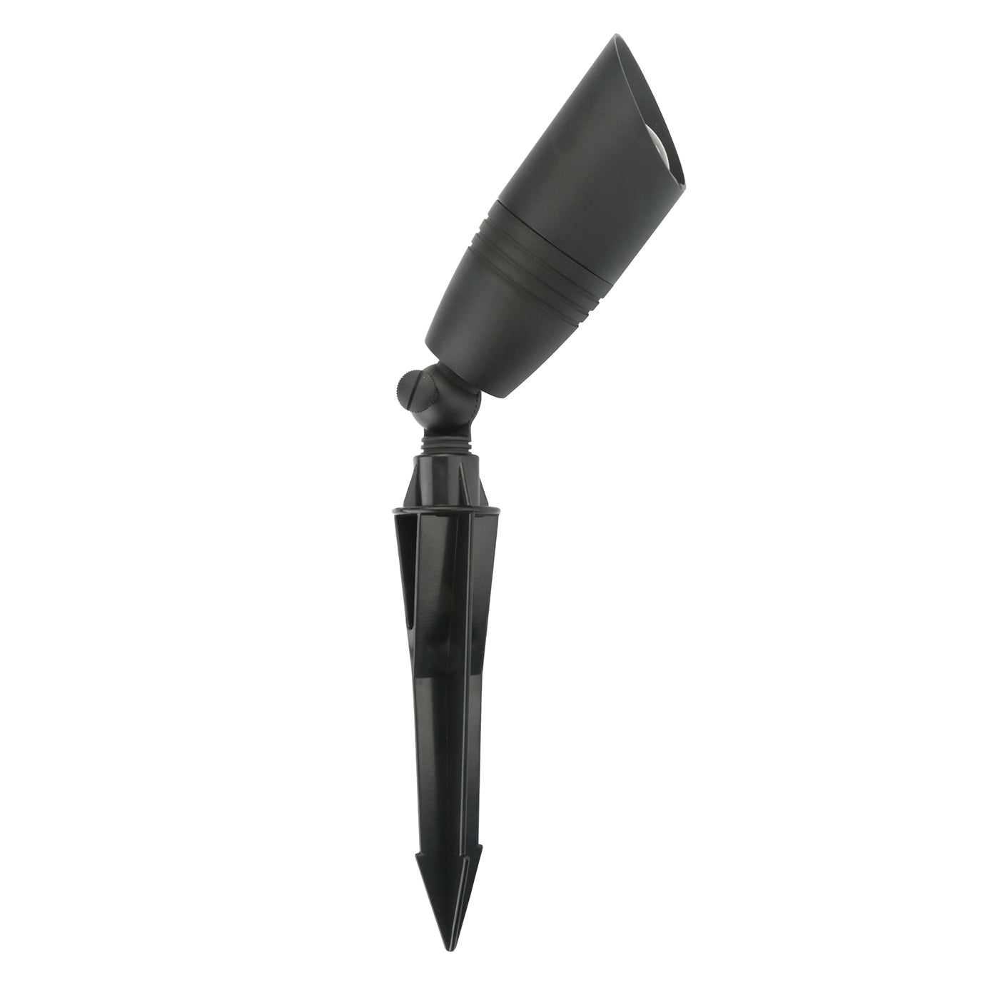 Outdoor Directional Spot Light Solid Brass Black Matte Finish