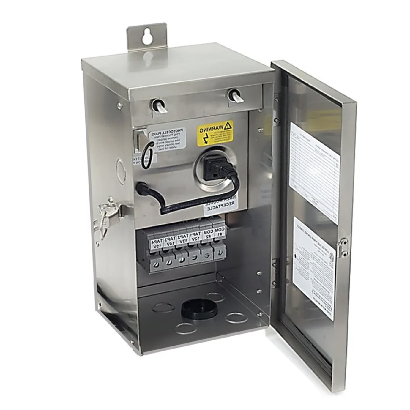 Heavy-Duty Stainless Steel Multi-Tap Low Voltage 150W Transformer