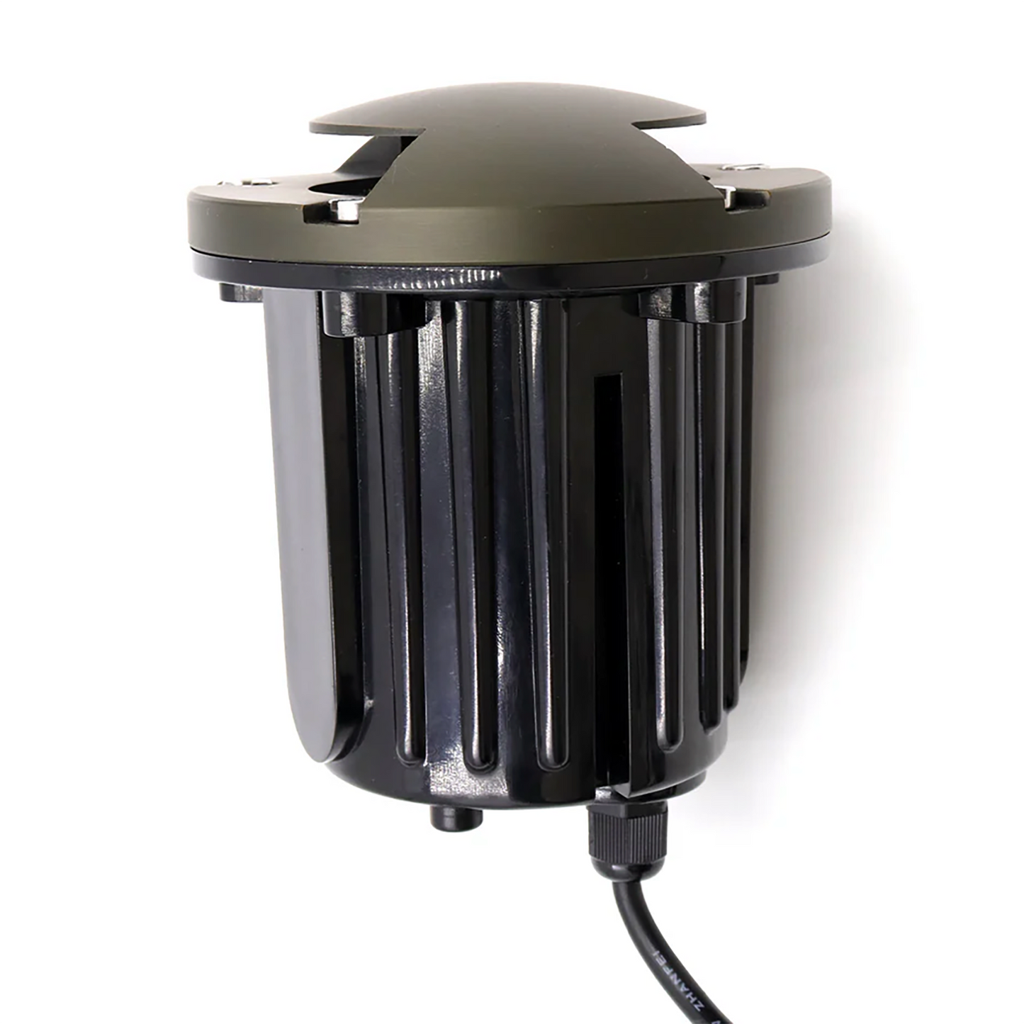 In-Ground Well Light PVC and Solid Brass Round Shape 21B