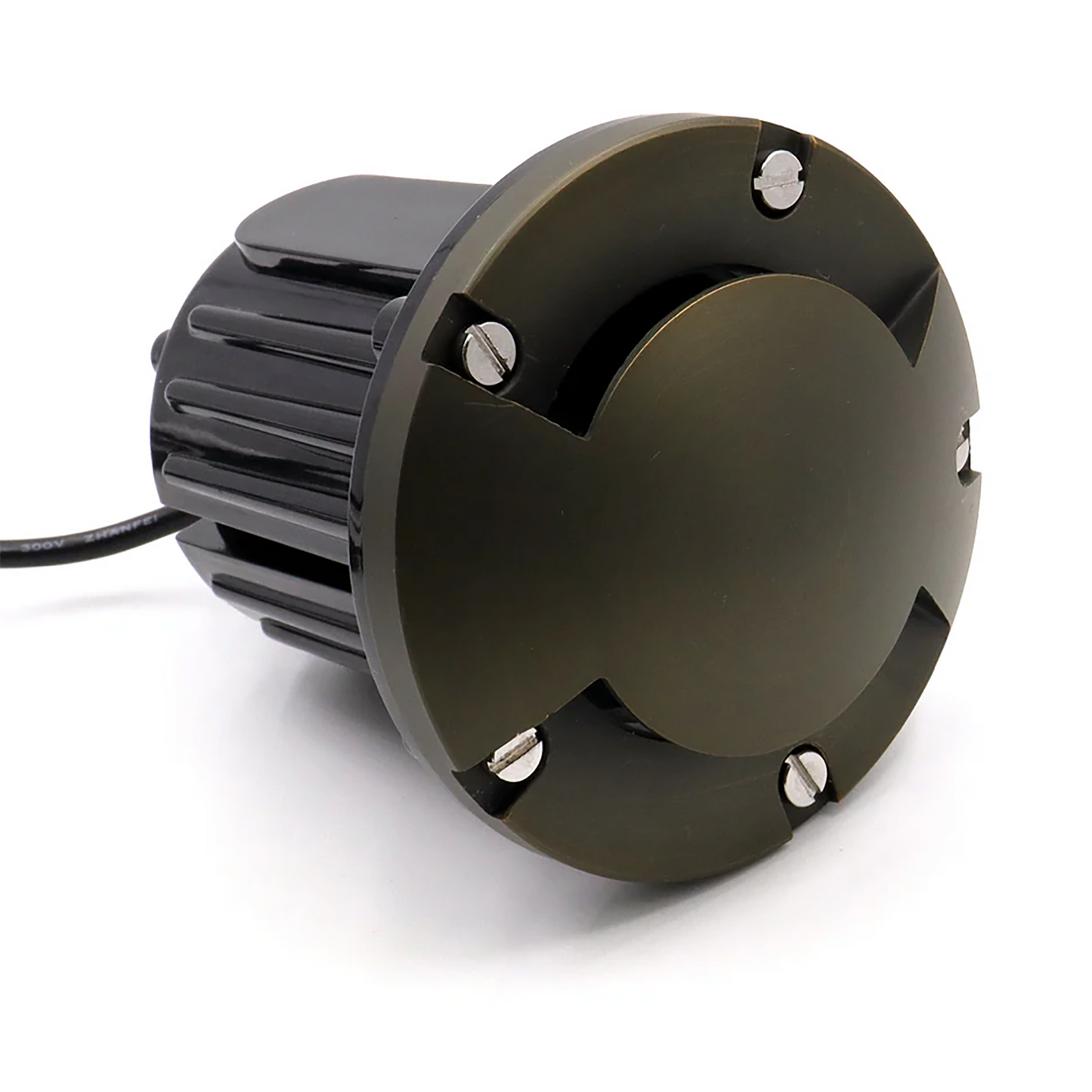 In-Ground Well Light PVC and Solid Brass Round Shape 21B