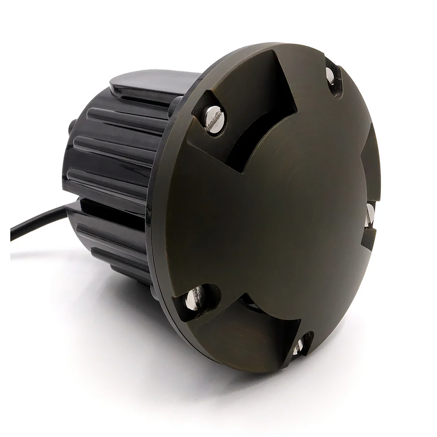In-Ground Well Light PVC and Solid Brass Round Shape 22B