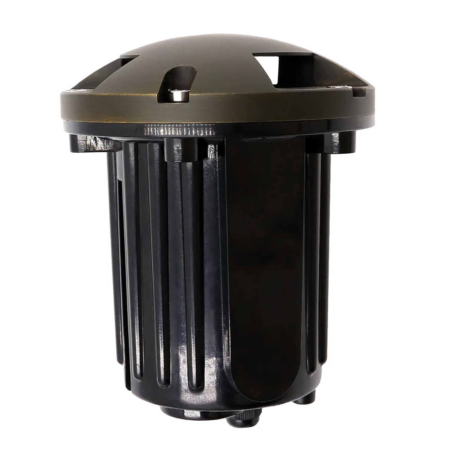 In-Ground Well Light PVC and Solid Brass Round Shape 22B