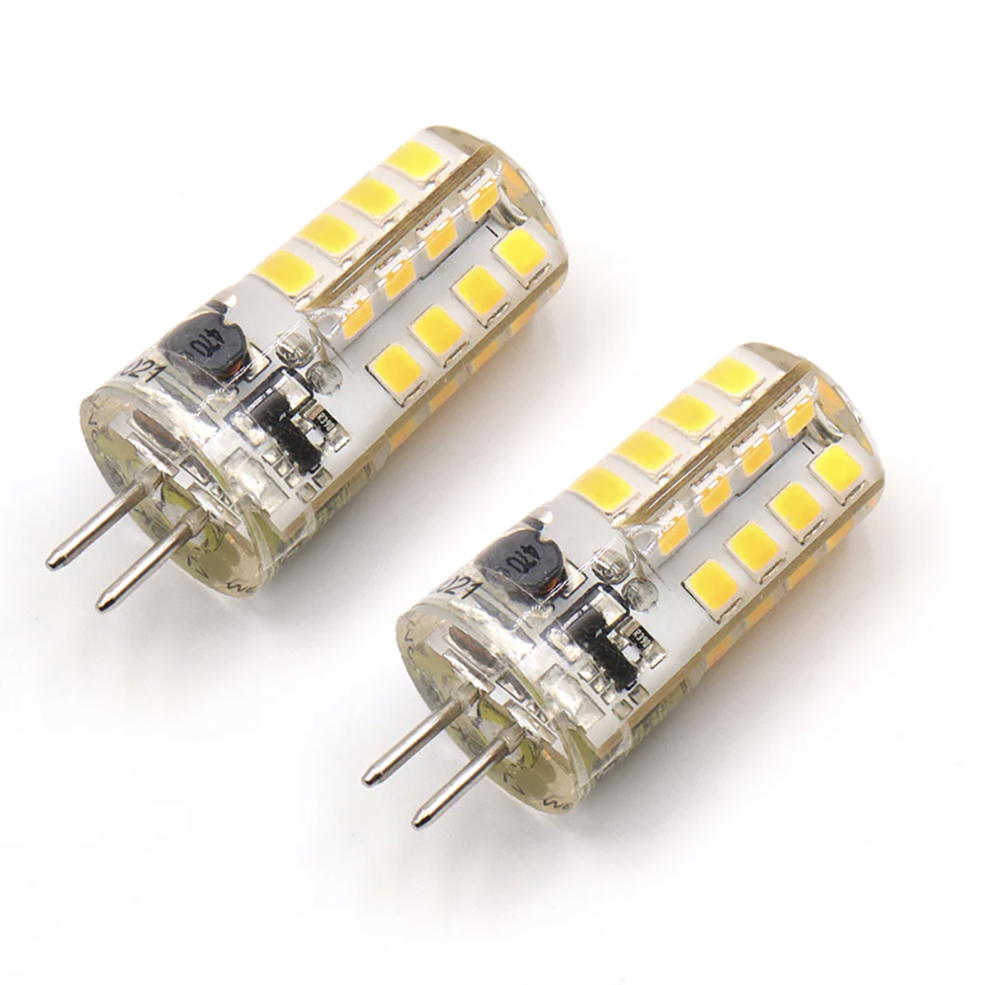 G4 Base Led Bulb 3W Silicon Potted Warm White 2700K/3000K LL4S3