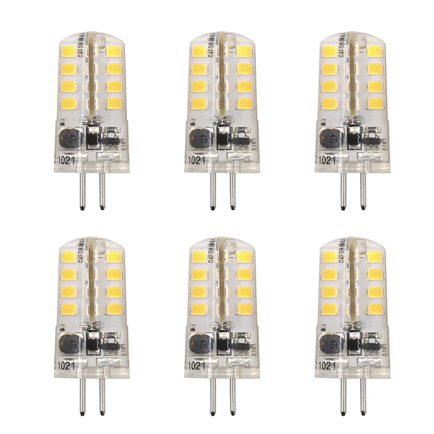 G4 Base Led Bulb 3W Silicon Potted Warm White 2700K/3000K LL4S3