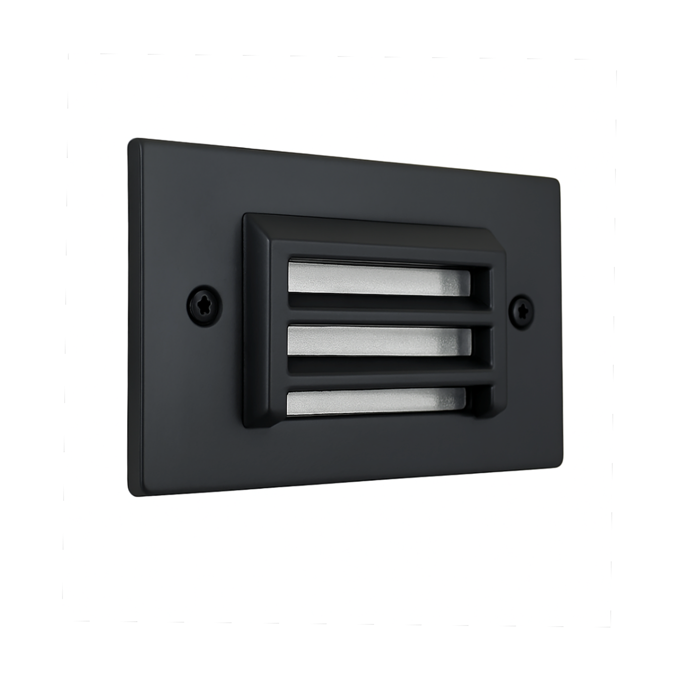 Black Step and Deck Light Solid Cast Brass 40