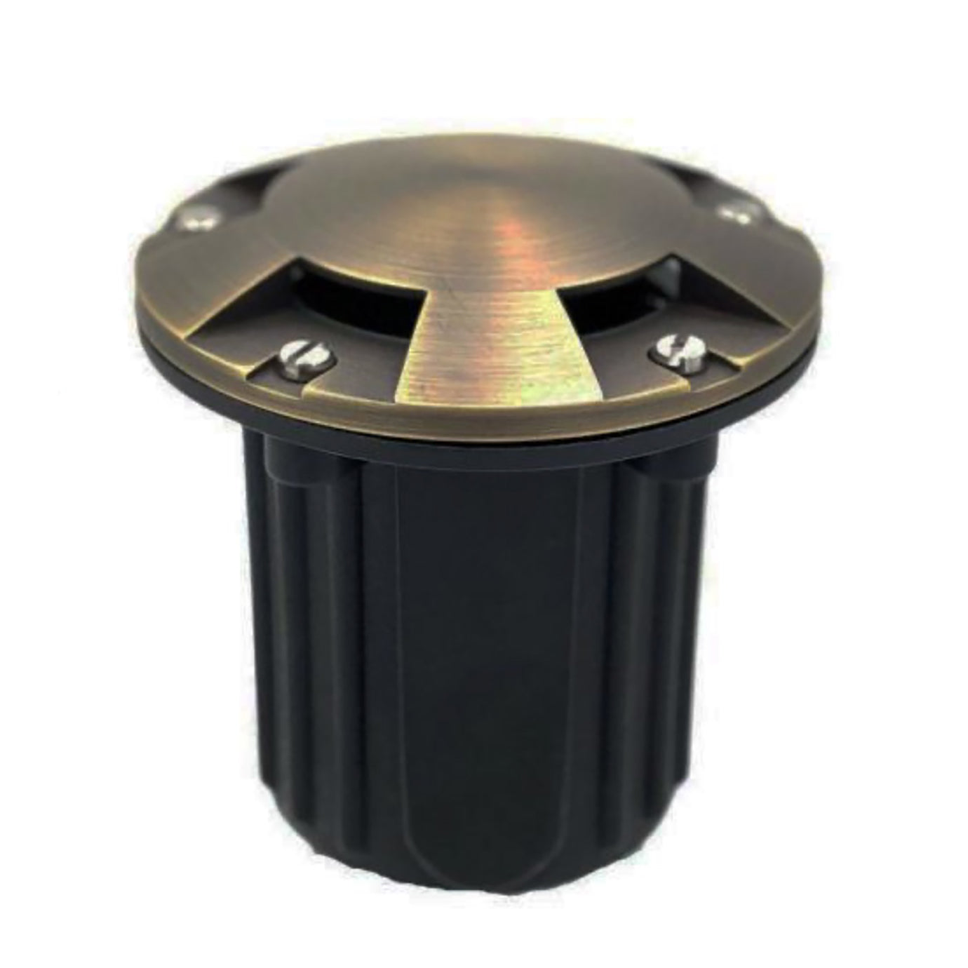 Well Light In Ground Solid Brass Antique Bronze