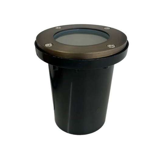 Bronze In-Ground Well Light Solid Brass 20