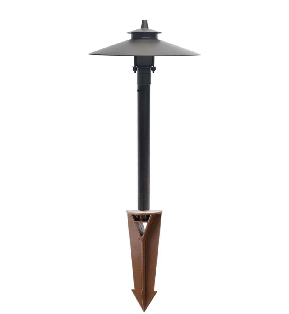 Path Light Brass Bronze Finish 75