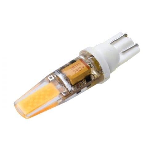 Wedge T10 Base Led Bulb 2W COB Warm White 2700K