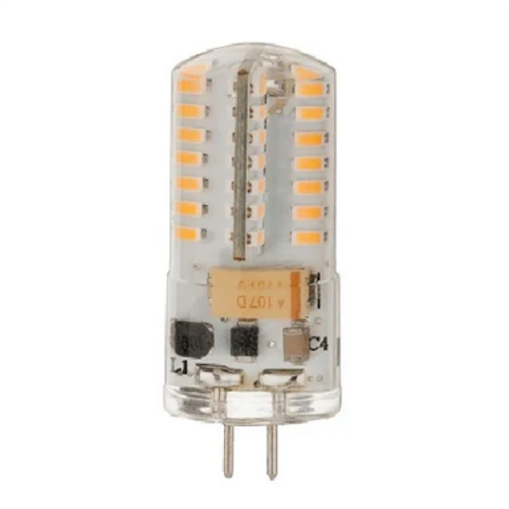 G4 Bi-Pin Base 3.5W 2700K/3000K Warm White 360° LED Bulb Dimmable 12V ...