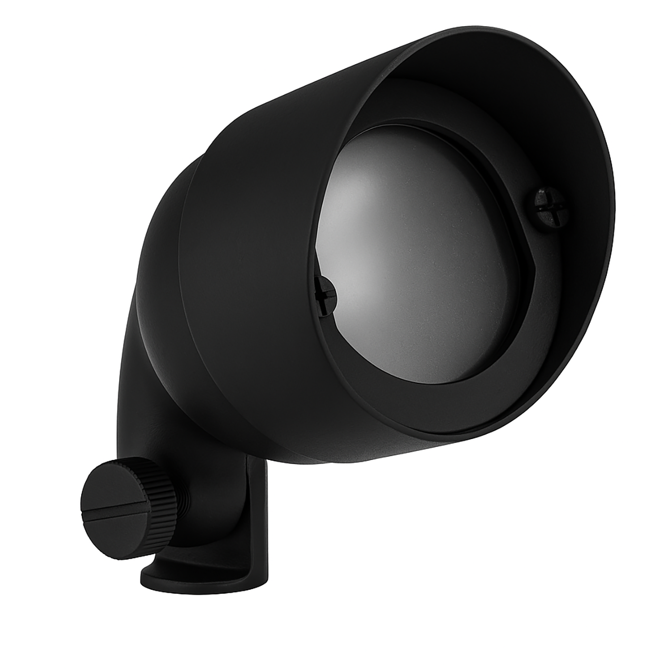 Black Flood Light Oval Shape Solid Brass