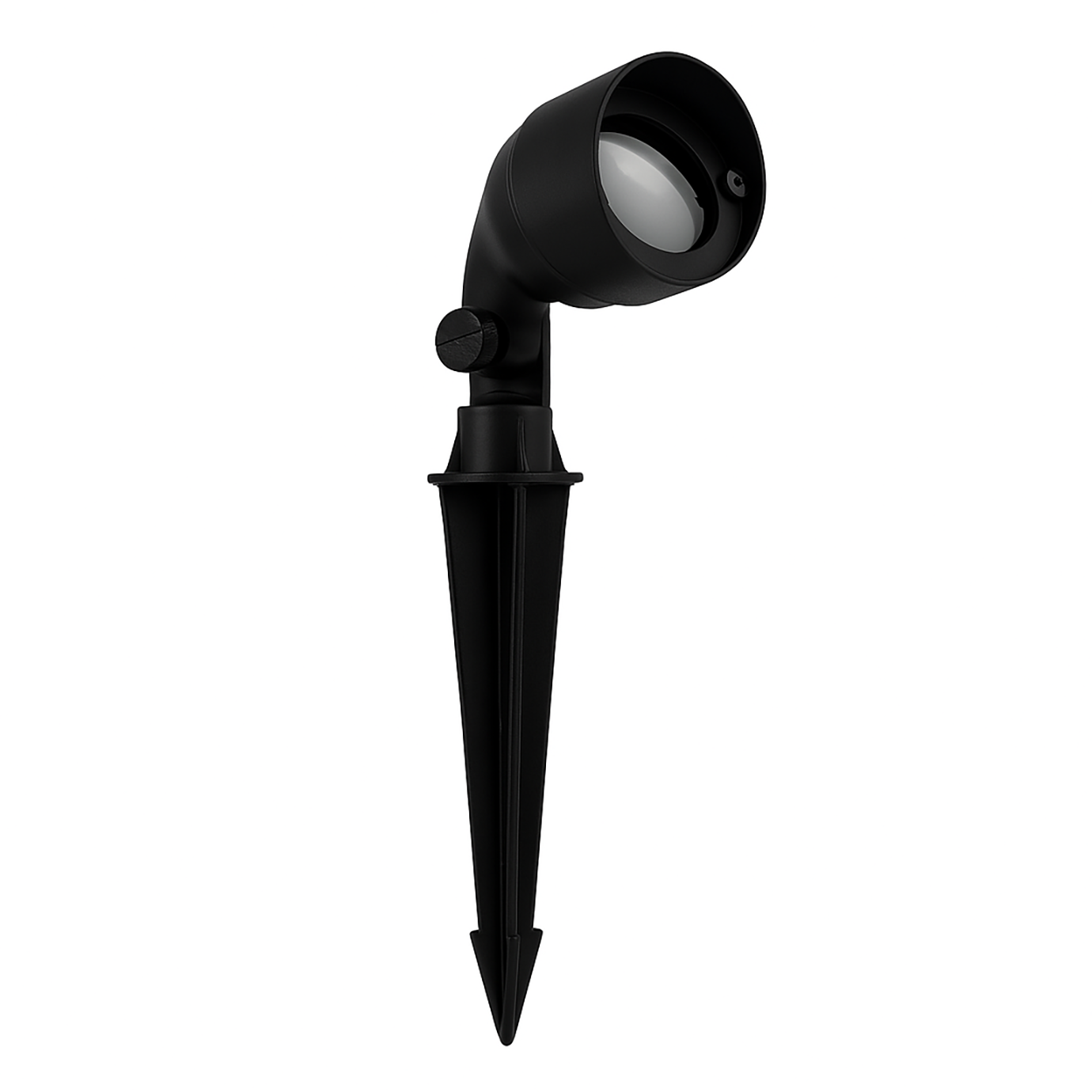 Black Flood Light Oval Shape Solid Brass
