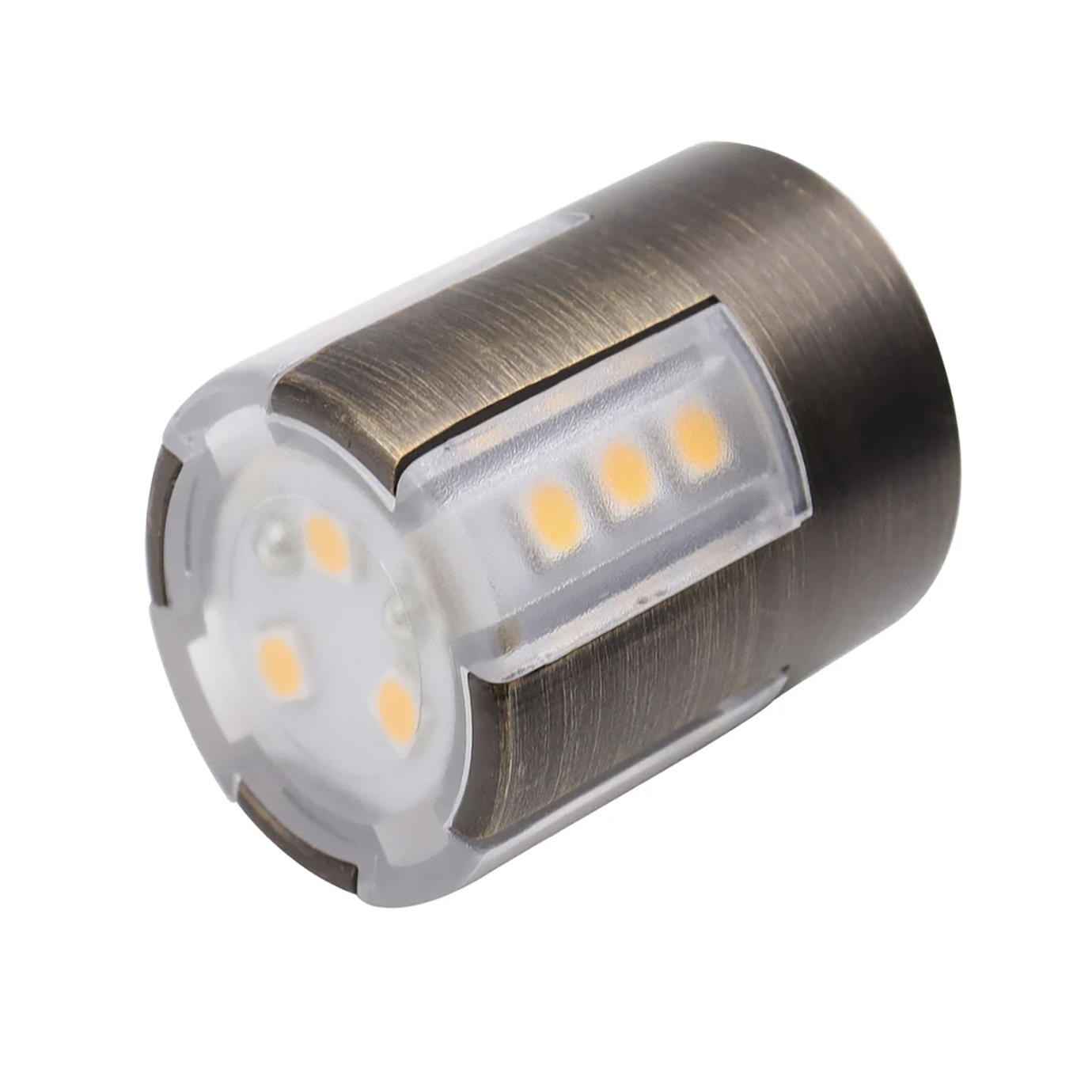 G4 Base Led Bulb 3W Brass Construction Warm White 2700K/3000K LL4B3