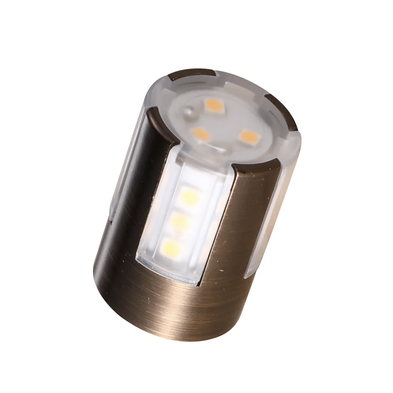 G4 Base Led Bulb 2W Brass Construction Warm White 2700K/3000K LL4B2