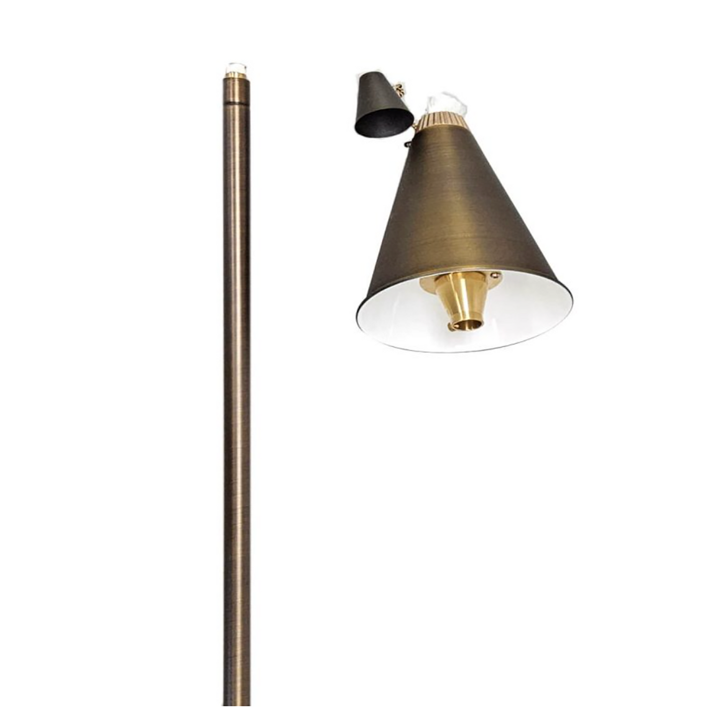 Path Light Solid Brass Torch Light