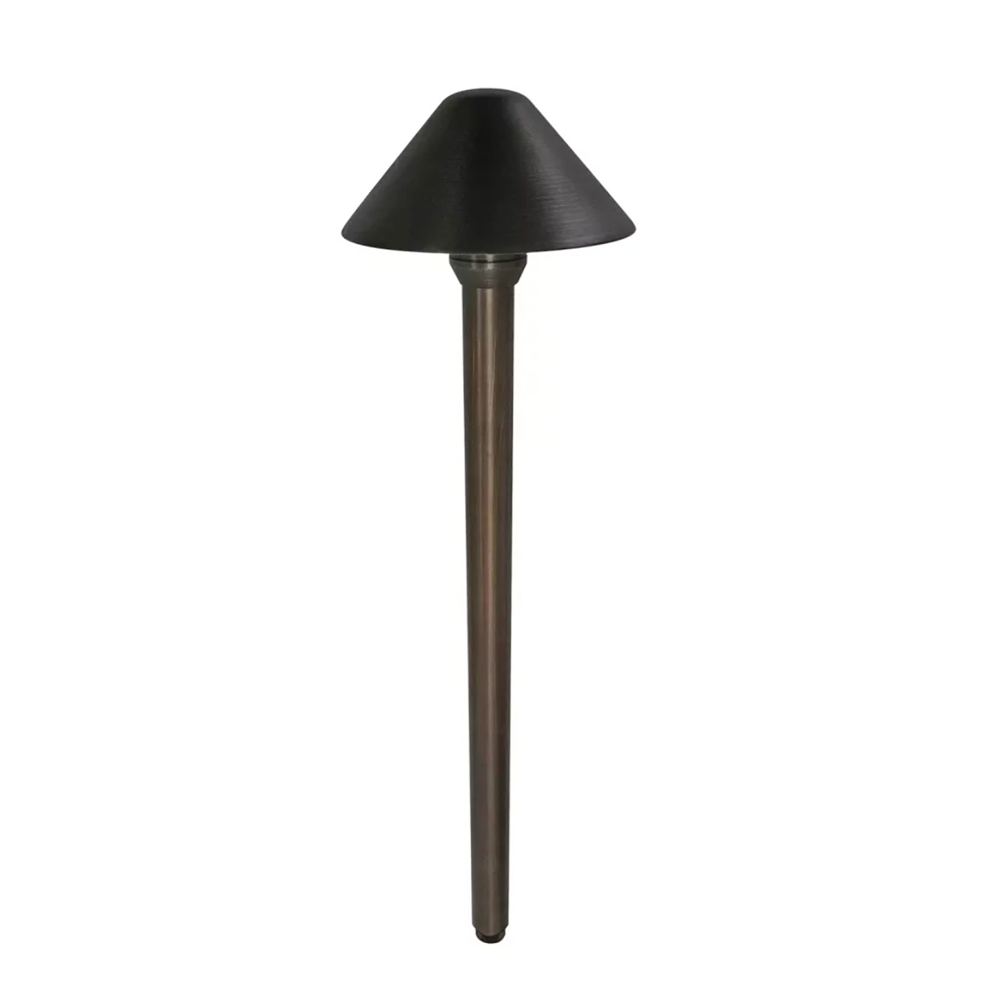 Path Light Solid Brass 5 in Hat