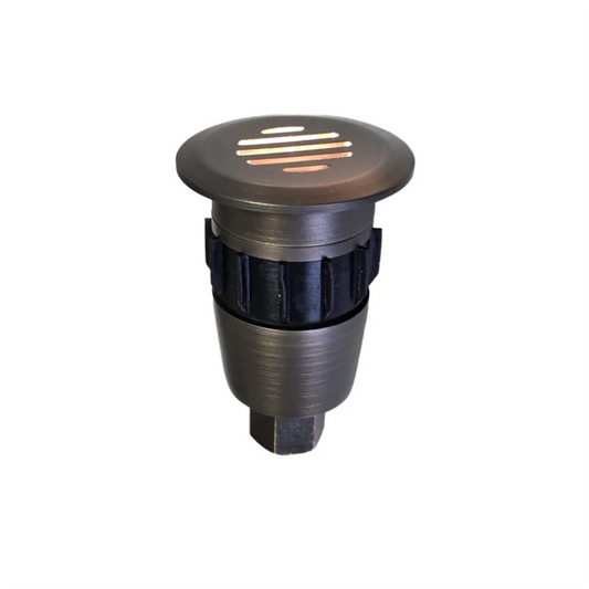Mini In-ground / Deck / Recessed Light Solid Cast Brass 37
